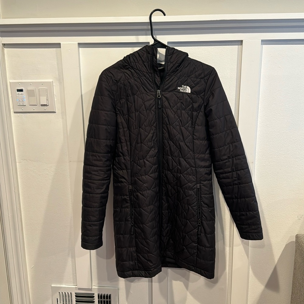 North Face mid length winter coat